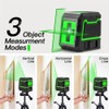 Self-Leveling Laser Level, 2 Lines Laser Level Green Cross Laser