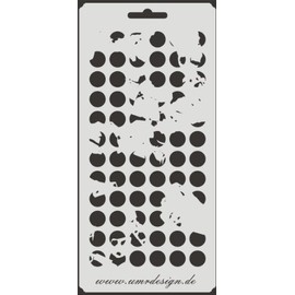 Scrapbooking Stencil S-013 20cm X 10cm