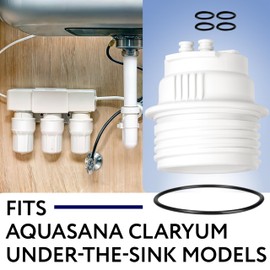[15 Piece Variety Pack] Impresa O Ring Set for Claryum Aquasana Under Sink Water Filter - Impresa O Ring Kit for Aquasana Water Filter Replacement - Water Filter System Parts for Under Sink Filter