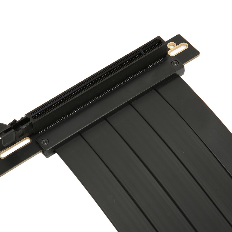 PCIE 4.0 X16 Riser Cable High Speed Flexible 90 Degree