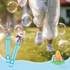 24 Pcs Easter Bunny Bubble Wands, Party Favors and Basket