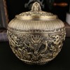 Tea Canister Metal Loose Tea Storage Container Airtight Tea Bag