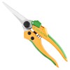 GRÜNTEK Colibri Long Secateurs 7.6", Pruning Shears with Centered Precision