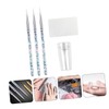 OHPHCALL Diy Manicure Kit Nail Art Pen Stamp Set 5pcs