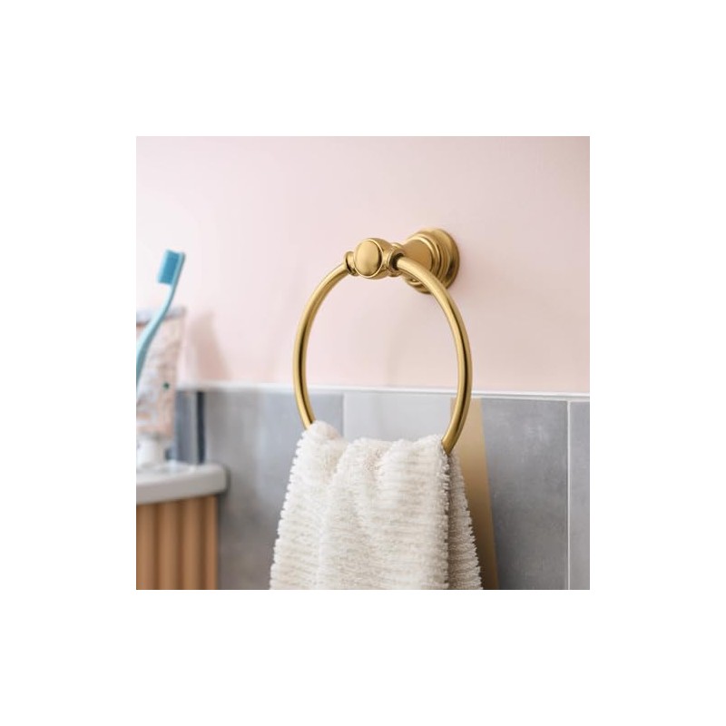 Moen Weymouth - Anillo de toalla de mano de baño