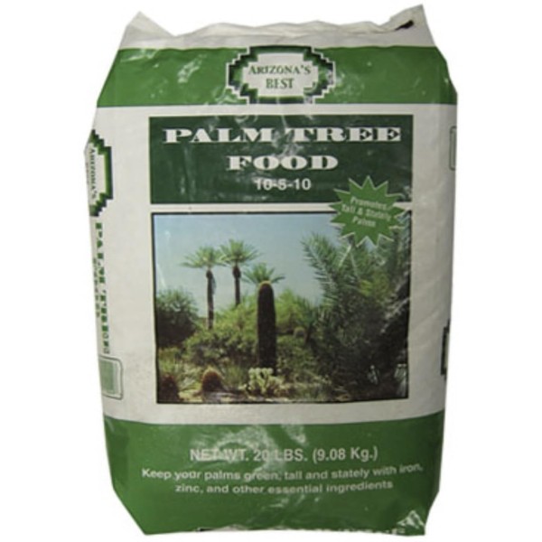 Arizona's Best AZB10049 20 Lb Palm Tree Food Fertilizer, 10-5-10
