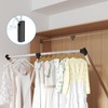 WYJREES Pull Down Closet Rod, Pull Down Clothing Rod for