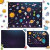 GlamSpark 48 Sheets Space Stickers for Kids – Back to