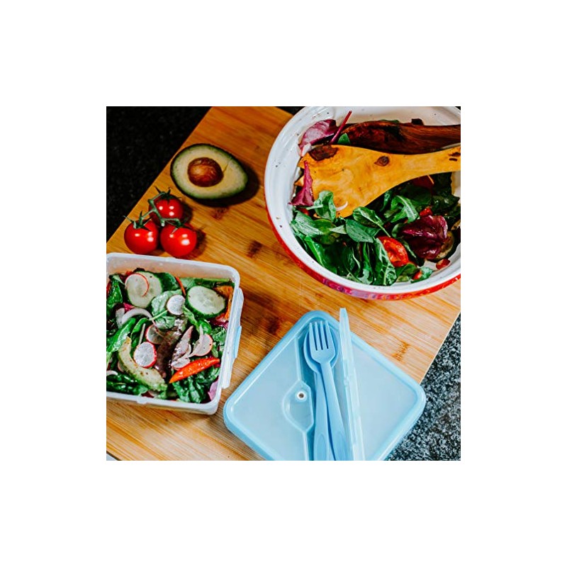 Tala Fresh Box Square Food Plastic Storage Container, 550ml