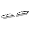 2PCS Exhaust Muffler Tail Pipe Cover Left Right Decorative Tail