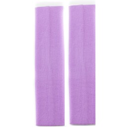 Mytoptrendz® 2 PCS Plain Fabric Headbands Wide Soft Stretchy Kylie Hair Bands Bandeau Plain Thin For Ladies Girls Sports, Gym, School, Dance(Lilac)