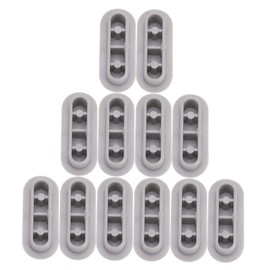 SHINEOFI 12Pcs Toilet Seat Cushioning Pads Slip Gaskets for Enhanced Comfort Stability Toilet Brands for Home Use