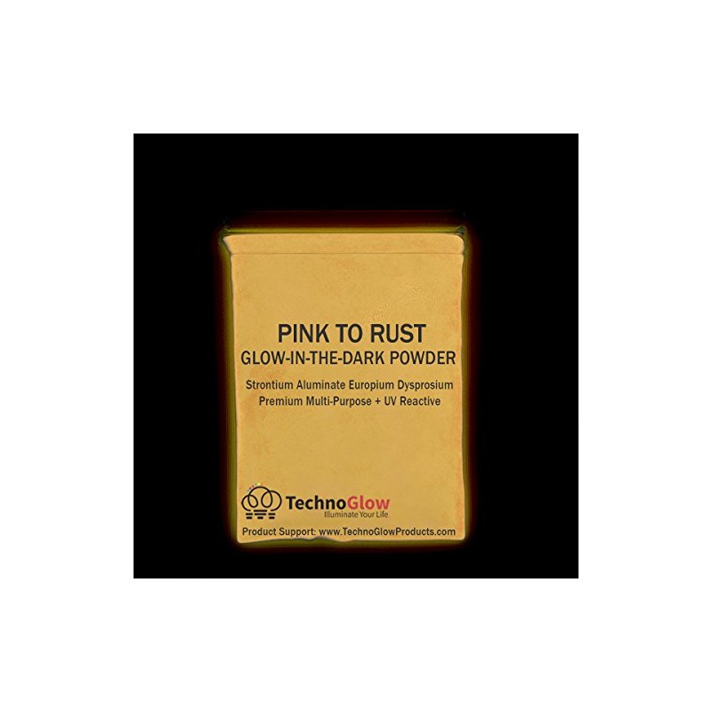 Pink Glow in the Dark & UV Powder (0.5 OZ)