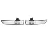 Pair of Wing Mirror Indicator Turn Signal Light Lens Cover
