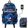 Anime Game Backpack Cartoon School Backpack Travel Bags School Book
