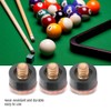 10PCS Screw-on Billiard Cue Tips Billiards Rod Stick Replacement Parts