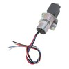 12V Electric Exhaust Solenoid High Accuracy Anti Interference 4 Wire