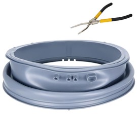 4986ER0004F Washer Door Gasket Boot Seal Compatible with lg and kenmore Front Load Washer WM2101HW/00, WM2250CW/00, WM2050CW/00, WM2301HR, Replaces 4986ER0004J,4986ER0004K,4986ER0004M, 4986ER0004N