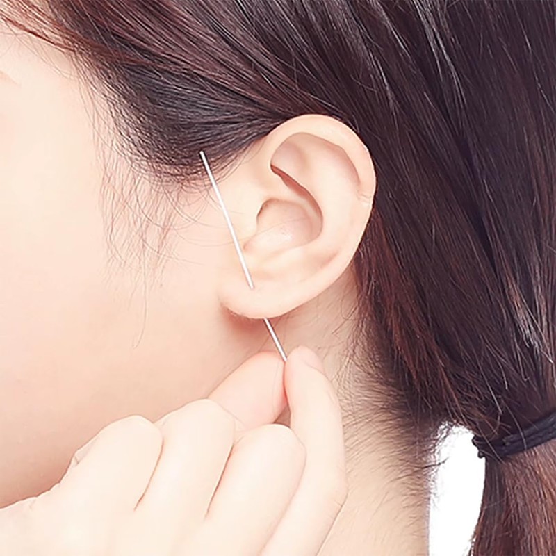 OUDQFCJ Ear Piercing Care Set for Men and Women, Blue,