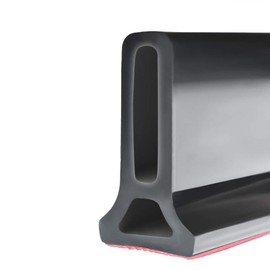 Duzzy 39 Inch Collapsible Shower Water Dam Shower Stopper Barrier and Retention System and Keeps Water Inside Threshold Dry and Wet Separation Suitable for Bathroom and Kitchen