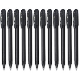 Pentel Energel BL417R ECO 96% Recycled Black Ink Rollerball Pen (Pack of 12)