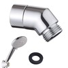 Shower Head Adapter, 1 Pcs 135 Degree Shower Elbow Adapter,