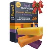 Fuzzl Yak Chews Pumpkin, Peanut Butter, Blueberry Medium Pack 3