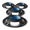 VEVOR Solar Driveway Lights 6 LEDs Solar Dock Deck Lights