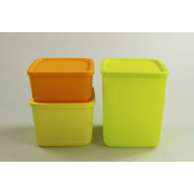TUPPERWARE Fridge Birthday Cracker 1.8 Lime + 1 Litre Yellow