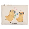 Mr. & Mrs. Panda Make-Up Bag Medium Pug in Love