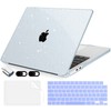 MecBevia Compatible with MacBook Air 15 inch Case, M4 A3241/M3