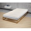 biberna Sleep & Protect Sanfor Equipment Molton Mattress Topper Cotton