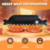 Mini Double Dutch Oven for Sourdough Bread Baking, 2.6QT (Black)
