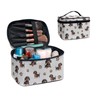 Jolamirel Makeup Bags Pouches for Toiletry Organizer, Cute Puppy Cats