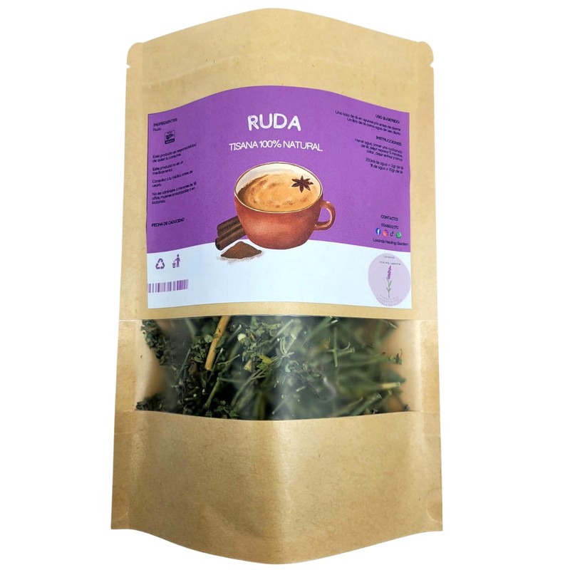 Té Ruda, Té Herbal Infusion, Tisana Artesanal 100% Natural