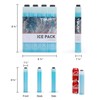 TOURIT Ice Packs for Coolers, 4 Pack Reusable Long Lasting