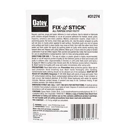 Oatey Multi-Purpose Epoxy Putty - Quick Repair Solution