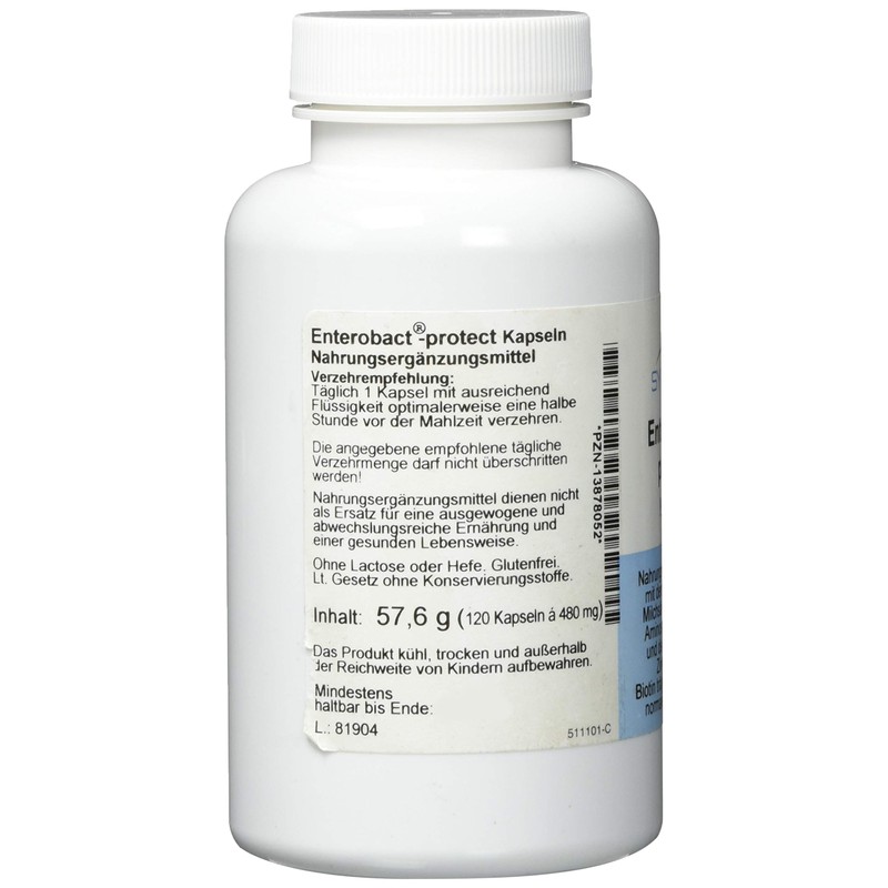 Enterobact Protect Capsules, 120 Capsules (57.6 g)