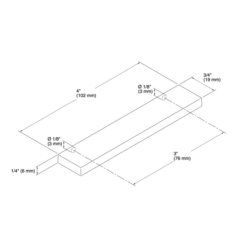 Kohler K-99688-HF1 Jute 3" Cabinet Pull CHROME NEW!