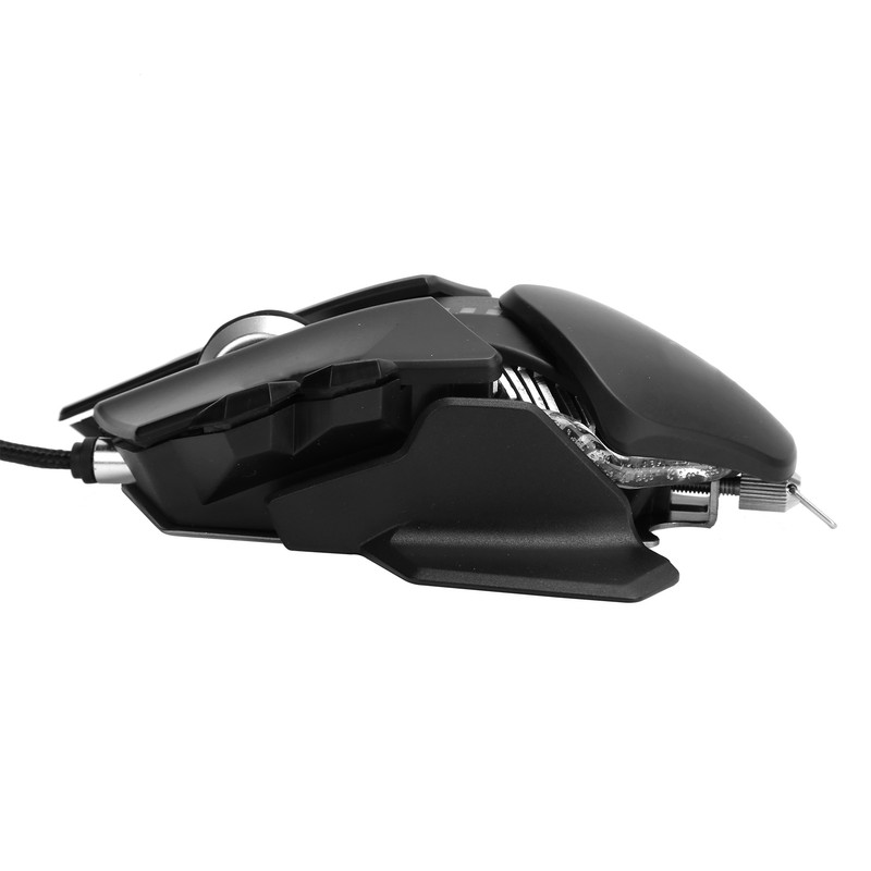 Mechanical Mouse Ergonomic Gaming Adjustable Tail Wired Computer Supplies 4000DPI
