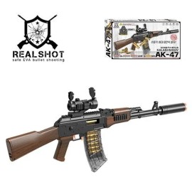 리얼샷 탄피배출 AK47라이플 : 토이저러스