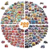 200 PCS Transportation Stickers,Car Bus Truck Airplane Stickers,Teens Boys and