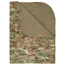 1 Pcs Waterproof Blanket Woodland Camo Color 79'' x 55'' Polyester Camping Blanket Lightweight Outdoor Durable and Multi-Purpose for Military Hiking Picnic Survival Gear Beach Travel Emergency Use