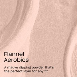 OPI Powder Perfection Flannel Aerobics | Opaque Soft Lilac Purple Crème Nail Dipping Powder | Acrylic Alternative | 1.5 oz