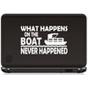 Funny Pontoon Boat Decal Sticker for Car Window | BG