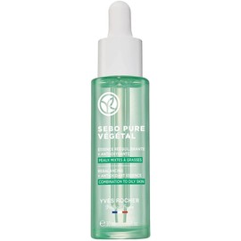 Yves Rocher - Sebo Pure Sérum Facial Matificante, Piel Mixta a Grasa, Fórmula Vegana 30 ml