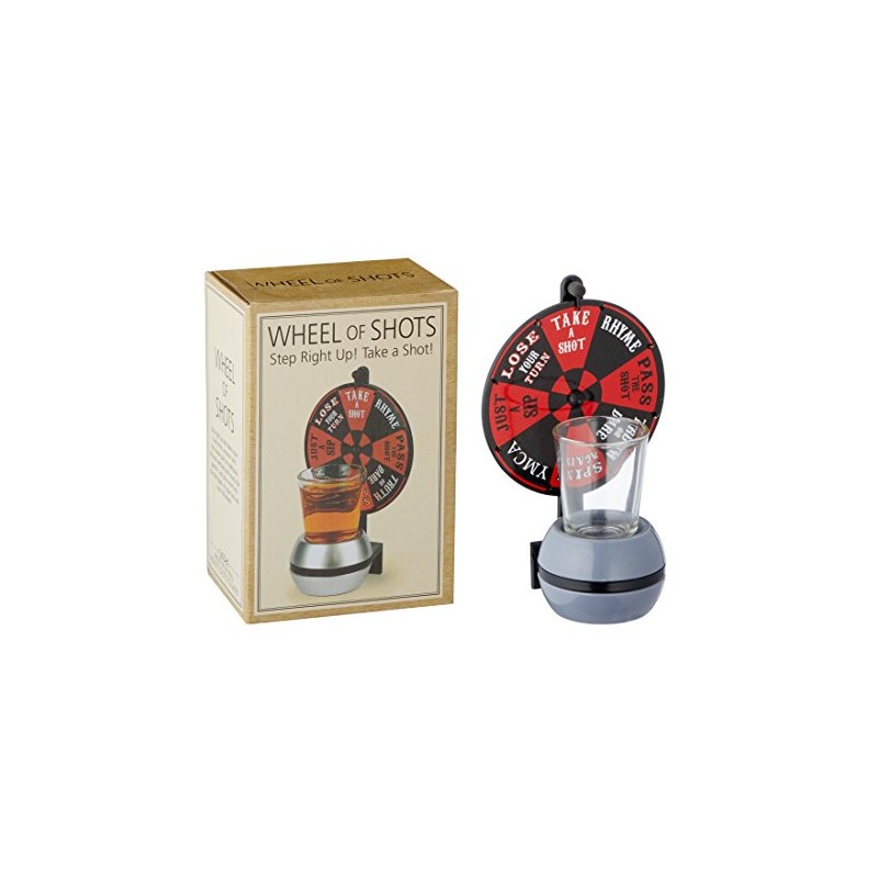 Cepewa 63215 Drinking Game Wheel of Fortune Multi-Coloured