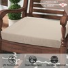 Waterproof Outdoor Cushion Covers 24 x 24 x 4 inch,Set
