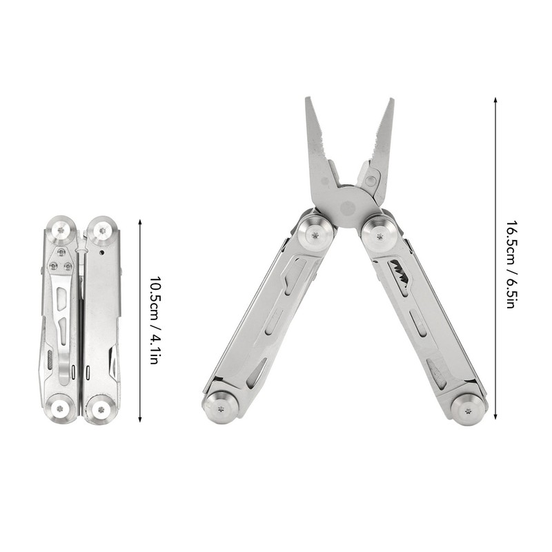 Multitool Wrench 13 Tools Stainless Steel High Hardness Effort Saving