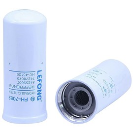 1PC LEFONG FH-7052 Hydraulic Filter Replaces 84255607, 47710533, P576047, P569206, HF9500, 84202794, 84278070, 47456328, T341322, SH66245, 4812112262 Fits New Holland Case John Deere Track Skid Loader